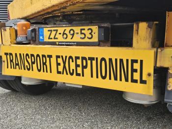EKW KUIP / LOWBED / STEERING AXLE / TIEFBETT